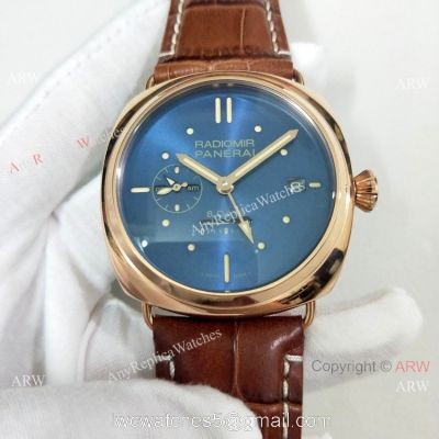 Officine Panerai Radiomir 8 Days GMT Oro Rosso Limited Edition Watch New Replica 1