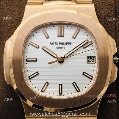 PPF V4 Patek Philippe Nautilus Rose Gold Replica Watch Swiss Grade 1 1