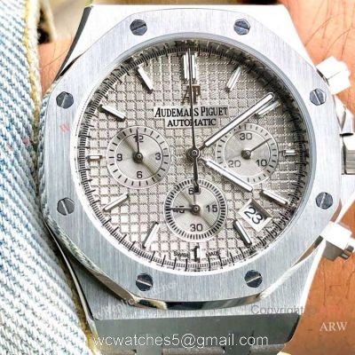 Best Quality Audemars Piguet Royal Oak Gray Chronograph Dial Watches 1
