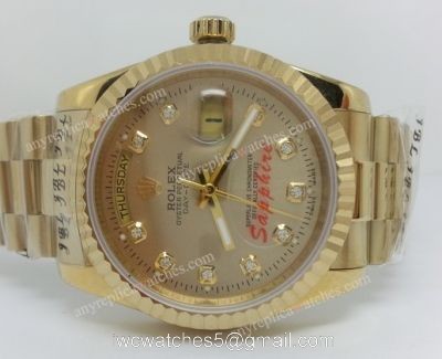 Rolex Day-Date Watch Gold Presidential Replica Men Watch 1