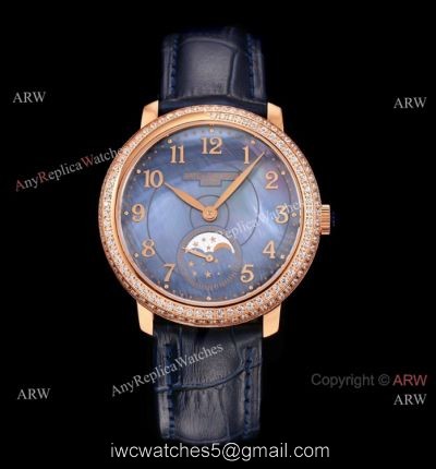 2020 Swiss Patek Philippe Geneve Complications Mother of Pearl Dial Rose Gold Watch 1