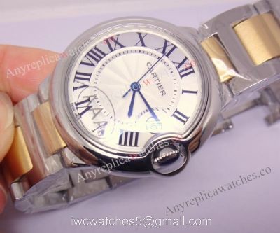 Cartier Watch Replica Ballon Bleu Two-Tone Medium Size 36mm 1