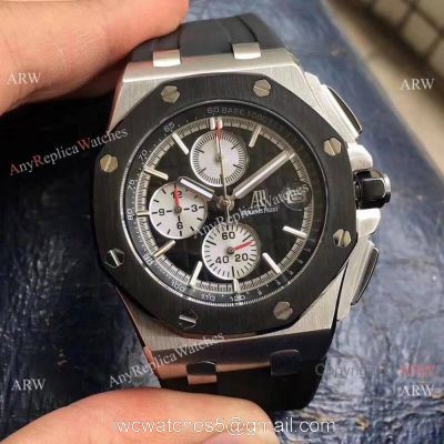 Replica Audemars Piguet Watches For Sale Royal Oak Offshore SS White Sub-dials 44mm 1