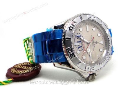 Rolex Yacht Master Stainless Steel Granite Face Mens Watch 1