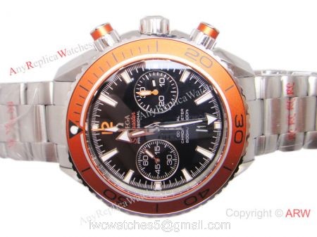 Omega Seamaster Planet Ocean 600m SS Orange Bezel / Caliber 9300 Movement 1
