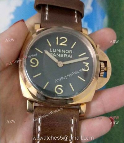 Replica Panerai Rose Gold Luminor Watch PAM00372 1