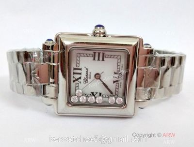Stainless Steel Chopard Geneve Replica Watch Ladies 28mm 1