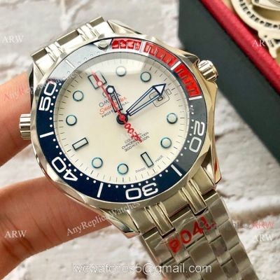 AAA Replica Omega Commanders 007 James Bond Watch Stainless Steel Men 1