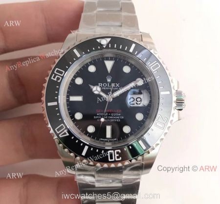 Noob Factory V3 ETA 2836 Rolex Sea Dweller 50th Anniversary Replica Watch 43MM 1