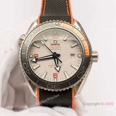 Best Replica Omega Seamaster Planet Ocean 600 Automatic Watch White Dial 1