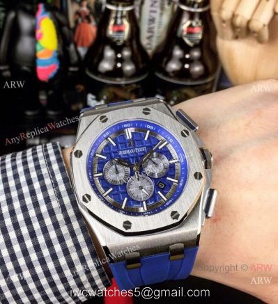 New Copy Audemars Piguet Royal Oak Offshore 45mm Watches Rose Gold Subdials 1