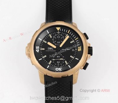 Replica IWC Aquatimer Chronograph 44mm Edition Expedition Charles Darwin Bronze Watch 1