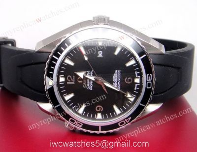 Omega Seamaster Replica Planet Ocean Rubber Strap Automatic Watch 1