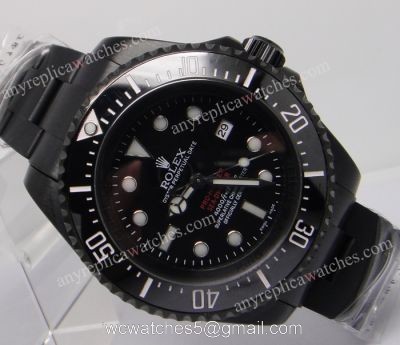 Rolex Sea-Dweller Deepsea Pro-Hunter Watch Black Case / Black Dial 1