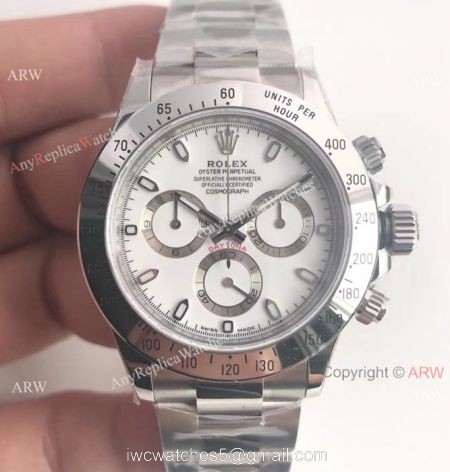 Noob Factory V8 Rolex Daytona With Face Stainless Steel 904L Watch 40mm ETA 4130 1