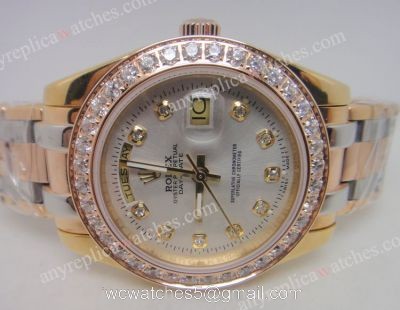 Replica Diamond Rolex Masterpiece Day-Date Mens Watch 1