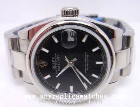 Rolex Womens Datejust Stainless Steel Copy Watch 31mm 1