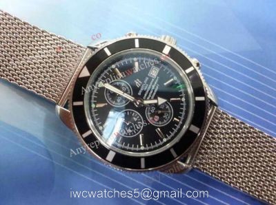Replica Breitling Aeromarine Superocean Heritage Men Watch SS Black 1