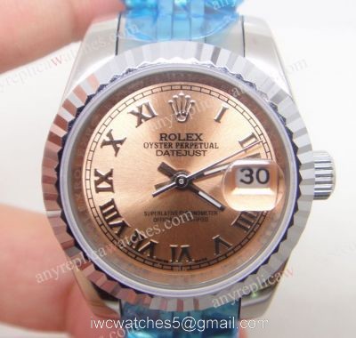 Copy Rolex Datejust SS Jubilee Salmon Face Ladies watch 1