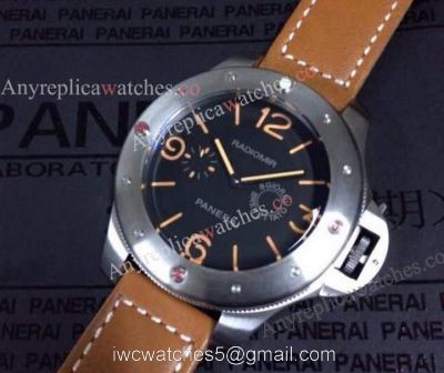 Radiomir Panerai Egiziano Replica Watch Brown Leather band 47mm 1