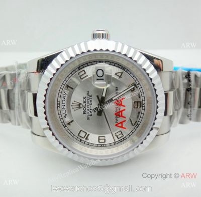 High Quality Copy Rolex Day-Date Stainless Steel Arabic Dial 40mm 1