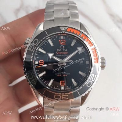 Swiss 8900 Omega Seamaster 600M SS Black Dial Watch New 1:1 Best Edition 1