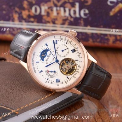 Jaeger-LeCoultre Master Tourbillon Rose Gold Watch Best Copy 1