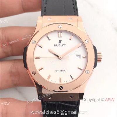 Hublot Geneve White Face HUB1112 Replica Watch Classic Fusion Series 1