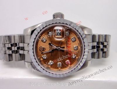 Replica Rolex Lady Datejust Watch Stainless Steel Ladies Watch 1