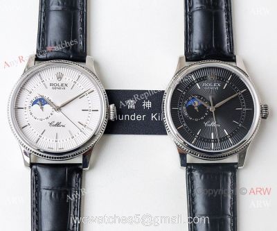 Swiss Rolex Cellini Moonphase Replica Stainless Steel Watches 1