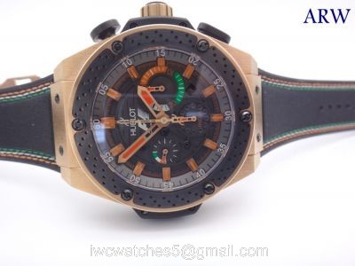 Copy Hublot F1 Geneve Watch Rose Gold Case 1