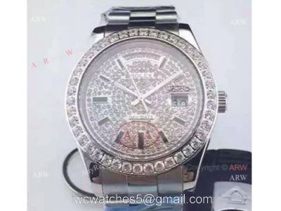 High Quality Rolex Diamond Bezel Replica Watch DDII 41mm 1