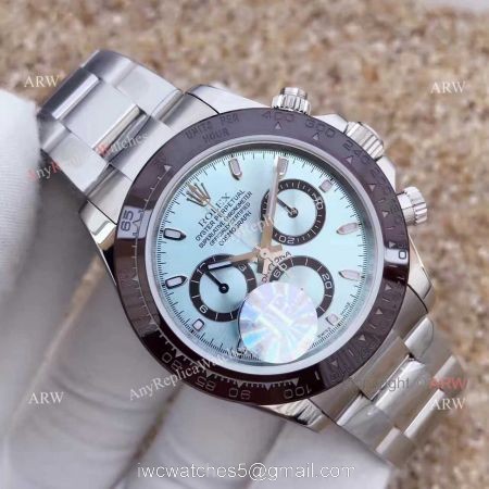 JF Factory Rolex Daytona 50th Anniversary Replica watch Ice Blue Dial 1