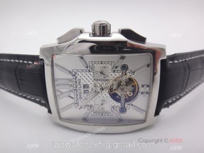 AAA Grade Replica Breitling Bentley Flying B Watch Black Leather White Dial 1