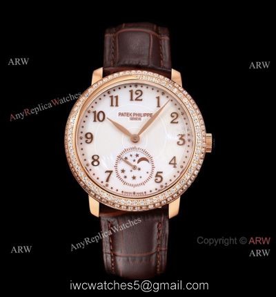 Swiss Grade 1 Patek Philippe Complications 4968r ETA2824 Watch Rose Gold 1