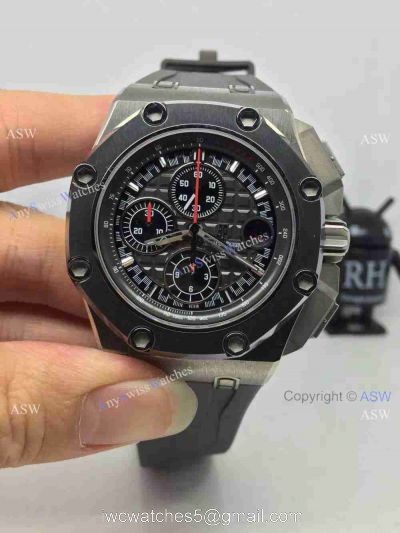 Swiss 3126 Audemars Piguet Michael Schumacher Black Dial Watch 1