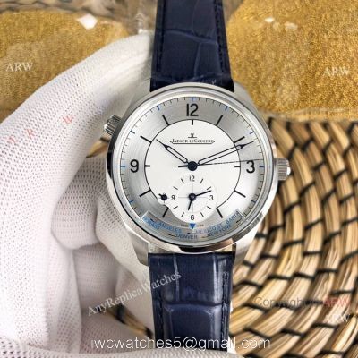 Copy Jaeger-LeCoultre Master Geographic Silver Dial watches 1
