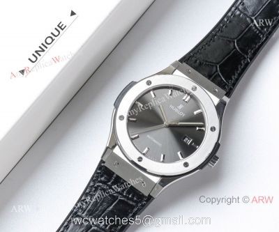 Replica Hublot Classic Fusion V2 Gray Dial Watch Swiss ETA2892 1