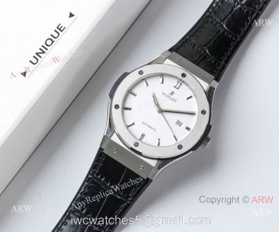 Swiss Replica Hublot Classic Fusion ETA 2892 Watch White Dial 1