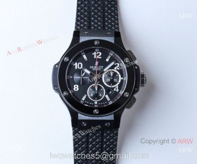 Swiss Grade Replica Hublot Big Bang V6 Chronograph Watch Black Case 1