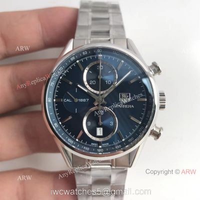 Swiss Replica TAG Heuer Carrera Calibre 1887 Automatic Chronograph Watch 1