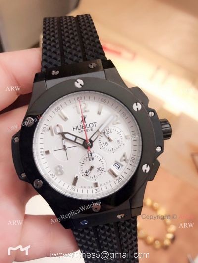 Fake Hublot Geneve Big Bang Tutti Frutti All Black Chronograph Watch 1
