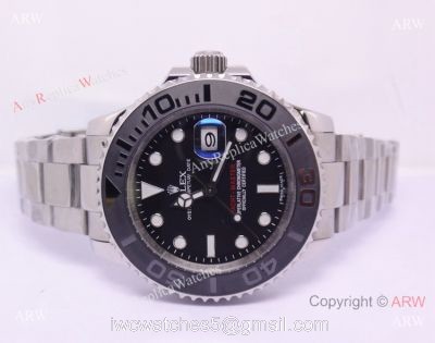 The Oyster Perpetual Stainless Steel Rolex Yacht Master replica watch 40mm 1