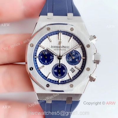 BF Factory Audemars Piguet Royal Oak Chronograph Blue Dial Replica Watch 1