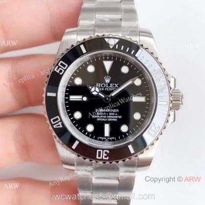 Noob Factory V3 Rolex Submariner NO Date Wristwatch Swiss Rolex 1