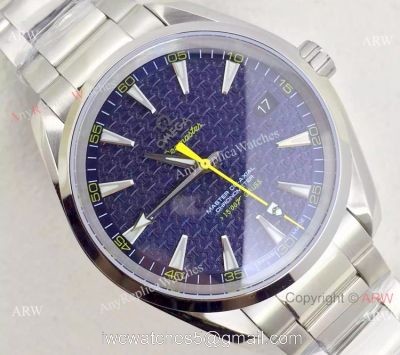 Swiss Omega Seamaster 15 007 Gauss Blue Face Watch 1