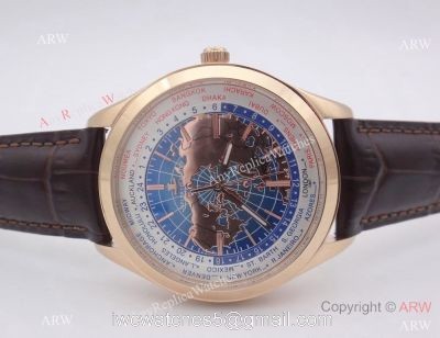 Swiss Replica Jaeger-LeCoultre Geophysic Universal Time Watch Rose gold 1