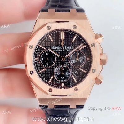 BF Swiss Audemars Piguet Royal Oak 26331OR Rose Gold Black Watch Super Clone 1