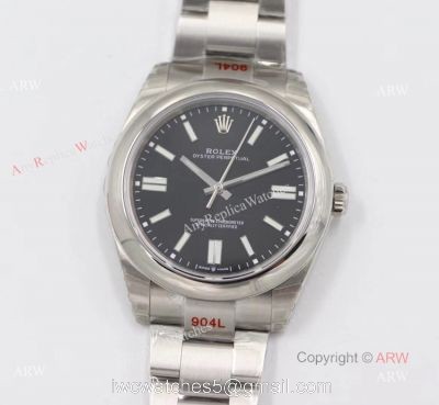 (EW) New Rolex Oyster Perpetual 41 Black Dial With Oyster Bracelet Swiss Replica Watches 1