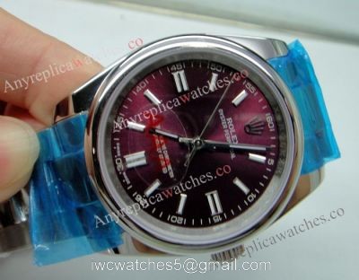 Replica Red Face Rolex Oyster Perpetual Watch 36mm or 39mm 1